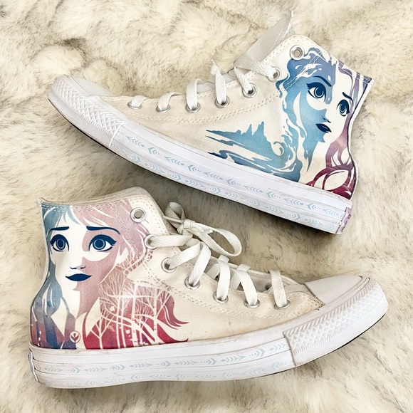 elsa high top converse